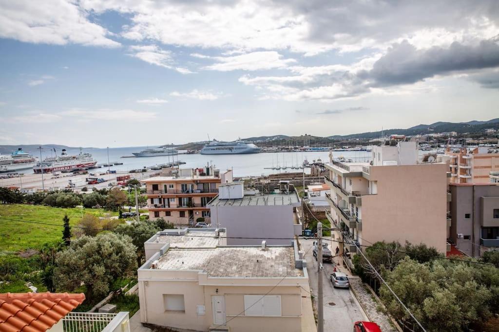 Ferienwohnung Seafront Central Apt In Lavrio Exterior foto